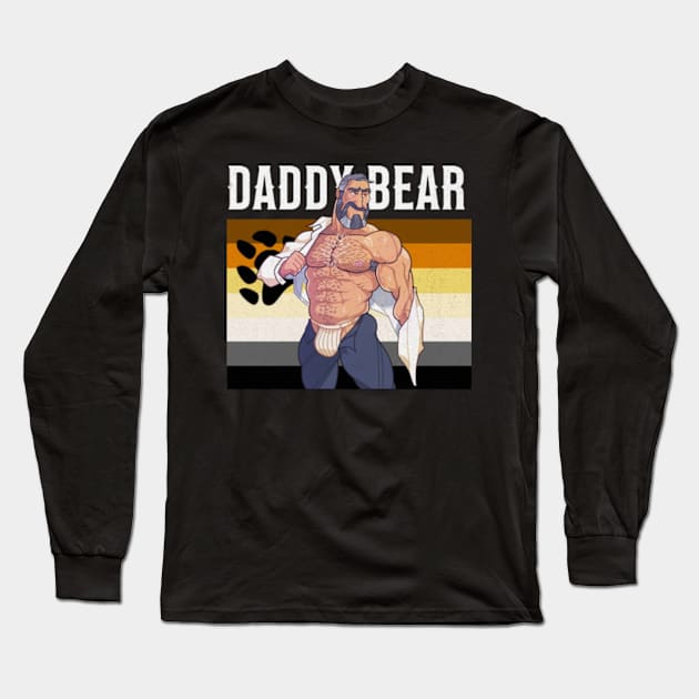 Daddy Bear Long Sleeve T-Shirt by Cun-Tees!